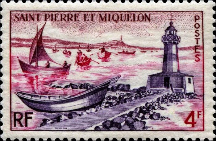 Почтовые марки Saint-Pierre et Miquelon 1965u