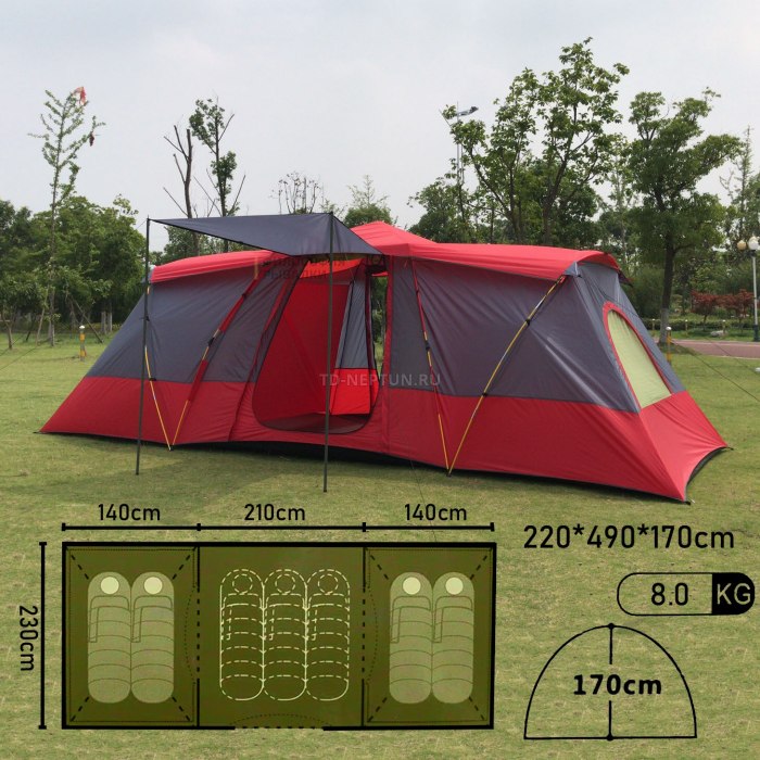 Палатка 7-местная Mimir Outdoor Mimir-920