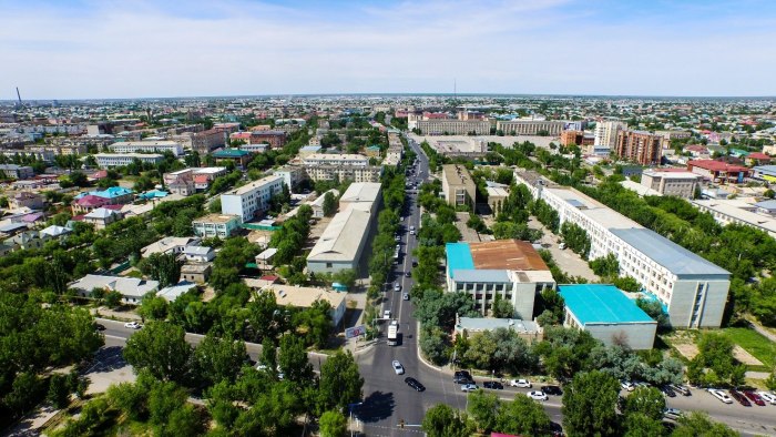 Поселок Бадамша Казахстан