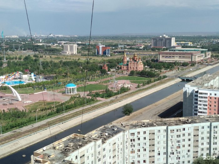 Актобе с высоты