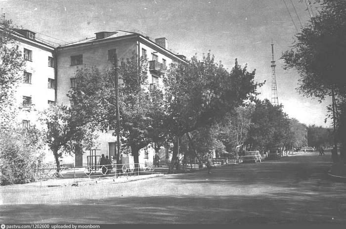 Актобе в старой части города
