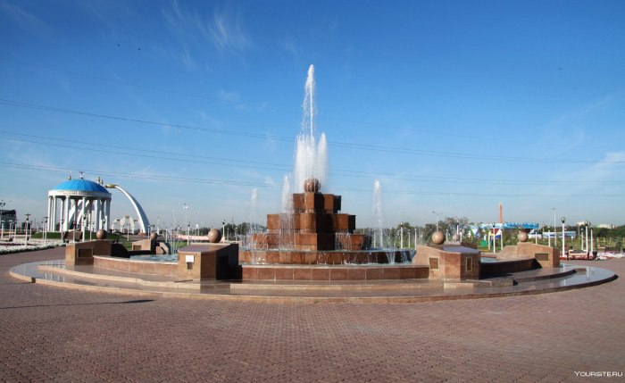Актюбинск фонтан