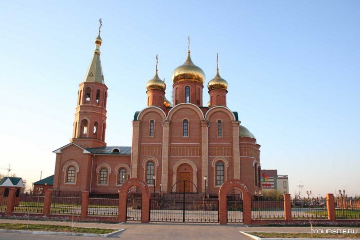 Свято Никольский храм Казахстан