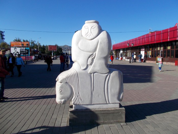 Площадь Арбата Кызыл