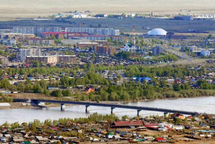 Город Кызыл Енисей