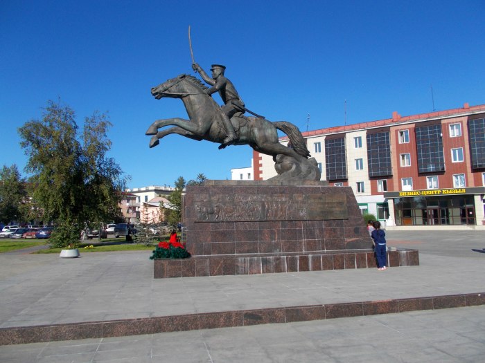 Памятники г. Кызыла Республики Тыва