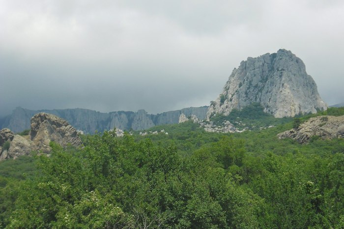Гора в Крыму Исар