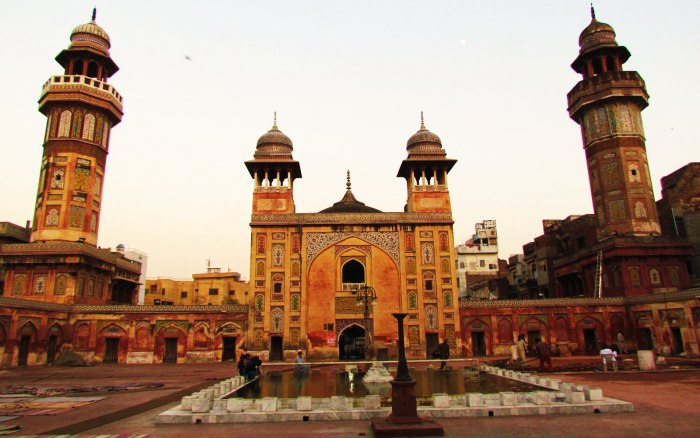 Wazir Khan Mosque. Lahore, Pakistan