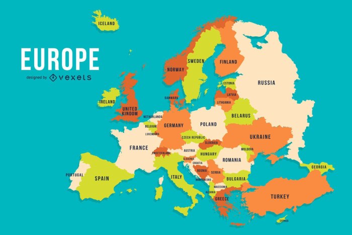 Europe Map free