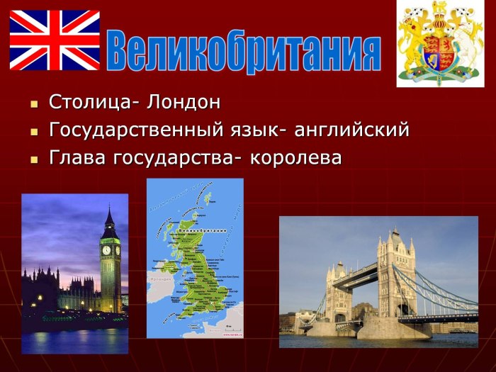 Государственный язык Великобритании