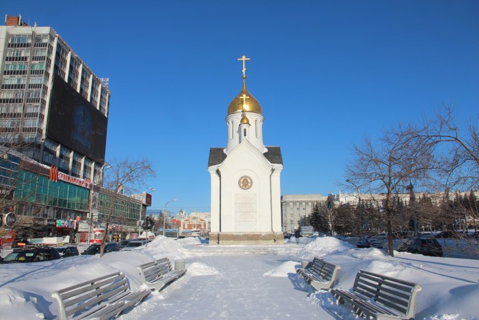 Новосибирск часовня во имя Святого Николая