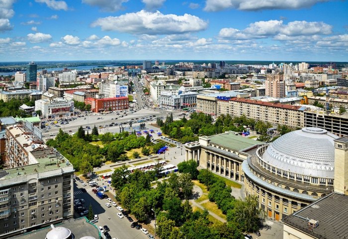 Центр Новосибирска