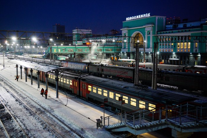 Транссибирская магистраль Новосибирск