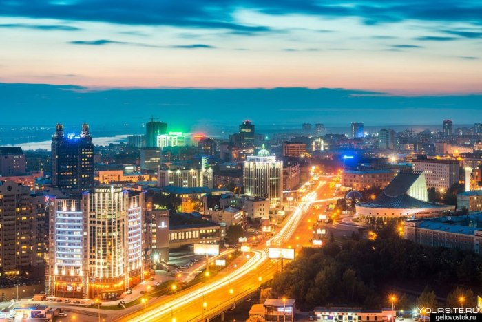 Город Новосибирск столица Сибири