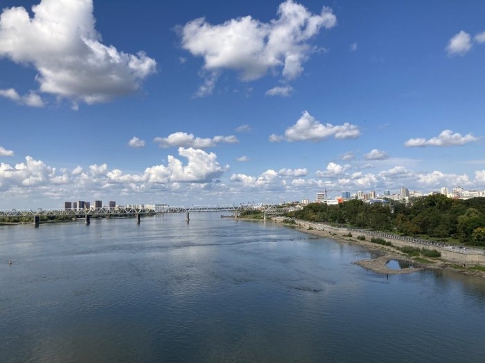 Обь Новосибирск