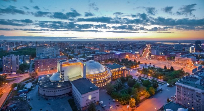 Панорама Новосибирск