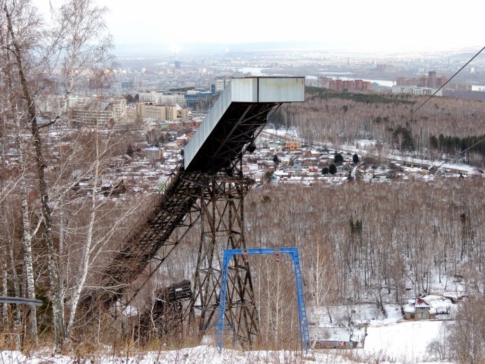Ебун гора Красноярск за СФУ