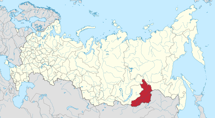 Республика Алтай на карте России границы