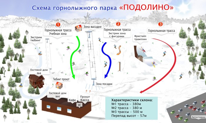 Подолино горнолыжный склон