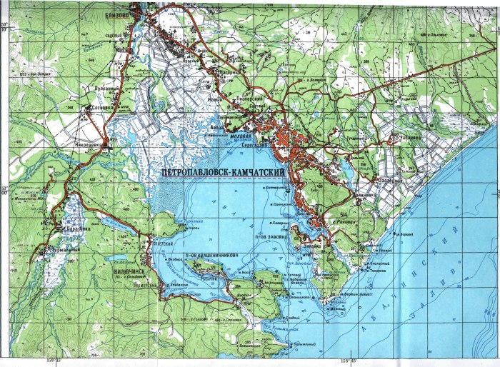 Бухта Крашенинникова Авачинская губа
