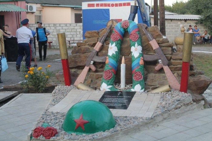 Памятники в Луганской народной Республике