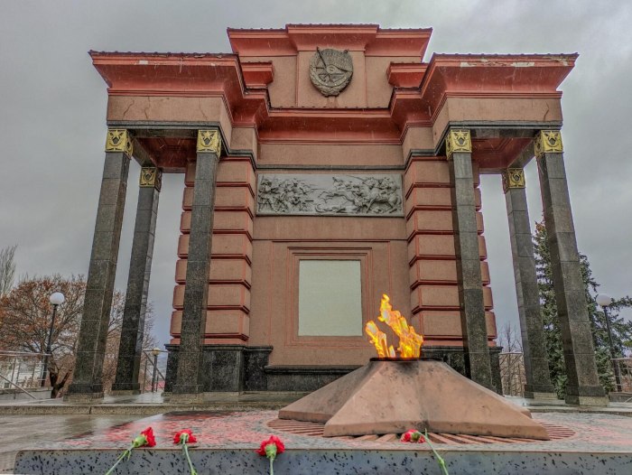 Луганск комплекс борцам революции