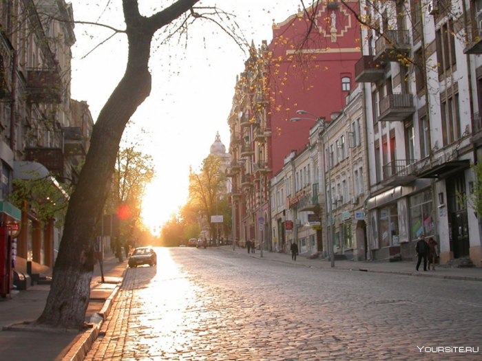Красивые улицы Киева