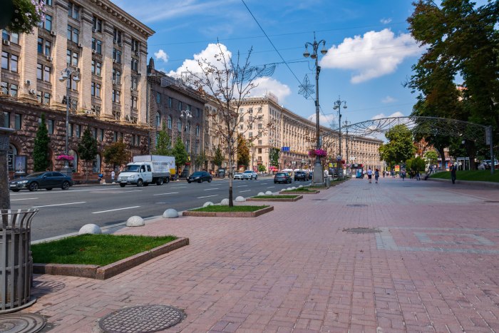 Центральная улица Киева