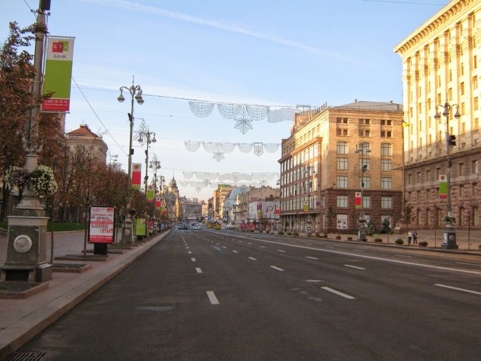 Фон улицы Москвы