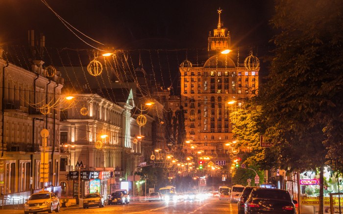 Украина Киев улицы