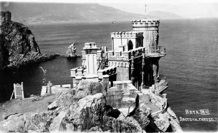 Ласточкино гнездо Крым 1912