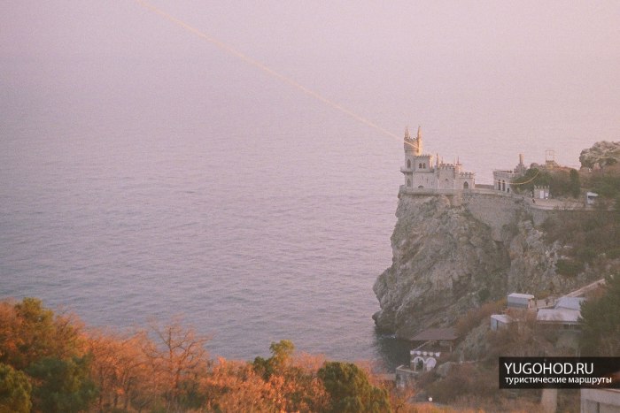 Мыс ай Тодор на карте Крыма