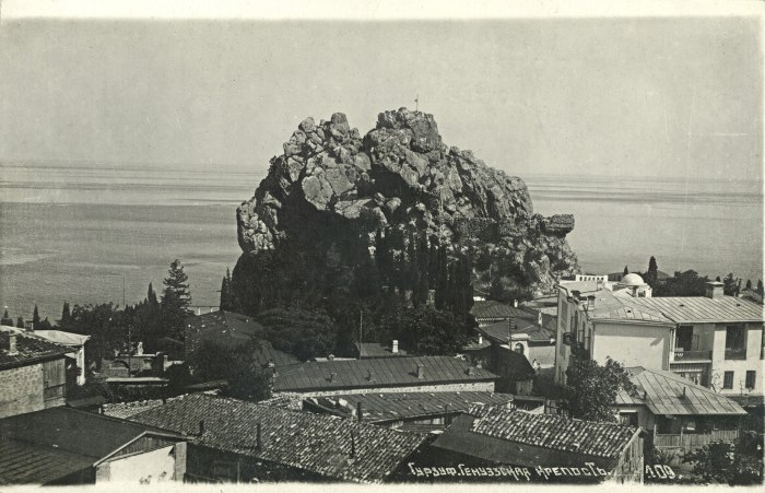 Гурзуф Генуэзская крепость 1820 год