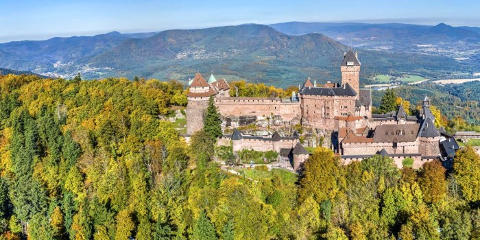 1. Château du Haut-Kœnigsbourg рисунок