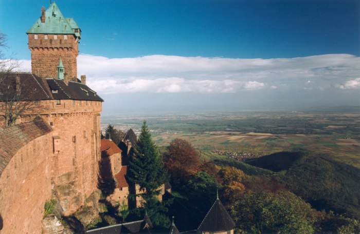 1. Château du Haut-Kœnigsbourg рисунок