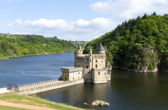 La Loire замок Франции