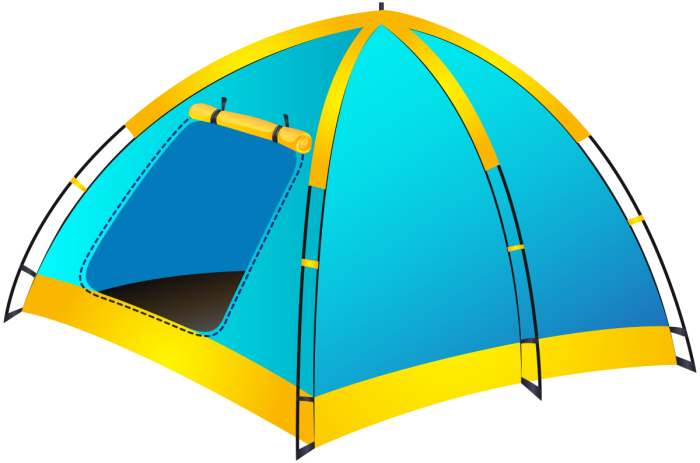 Tent / Tent / – палатка vector