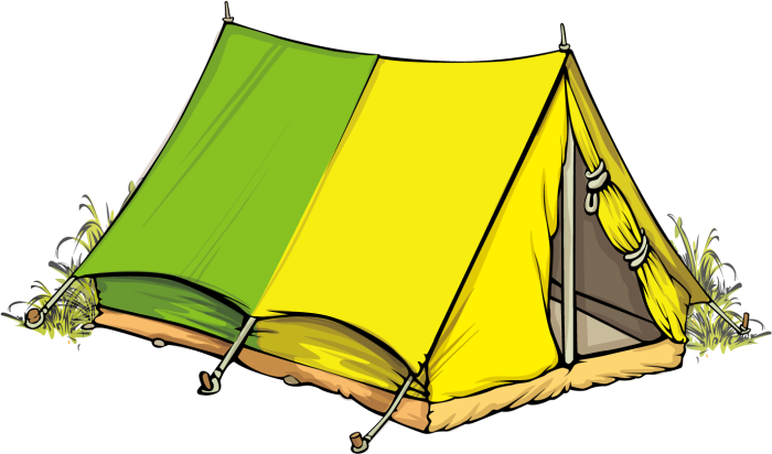 Tent / Tent / – палатка vector