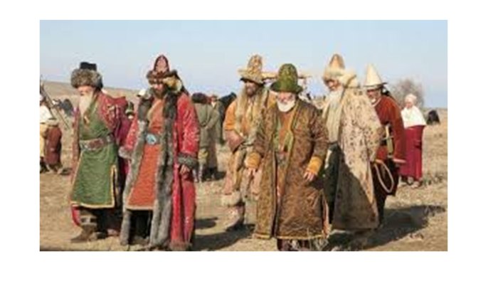 Одежда Казахстана Национальная кочевников