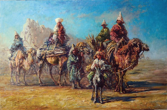 Евгений Ким будни казахского аула