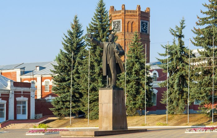 Площадь Ленина Елец
