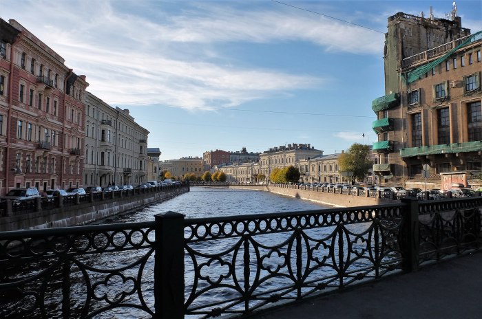 Фонарный мост в Санкт-Петербурге