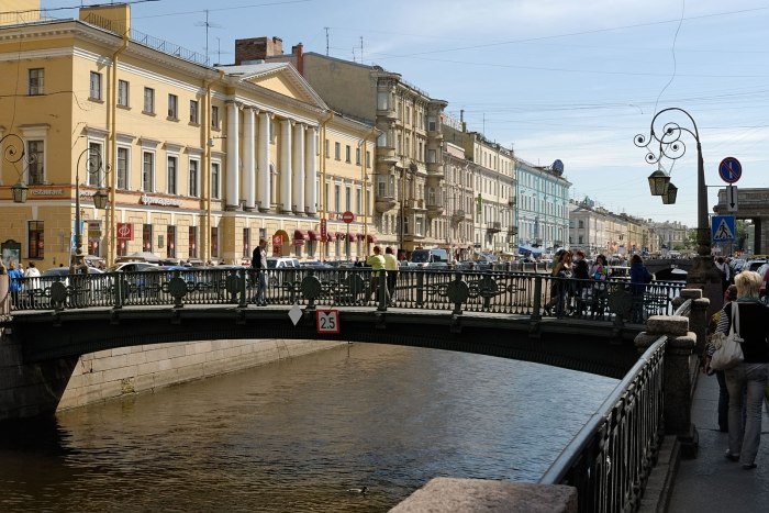 Мост Грибоедова в Питере