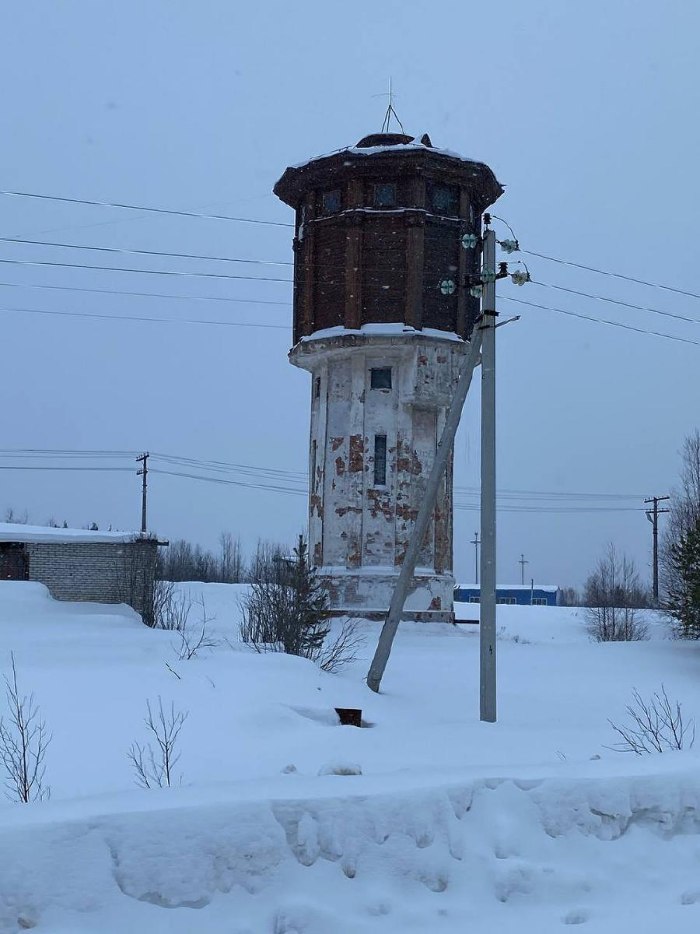 Ухта водонапорная башня