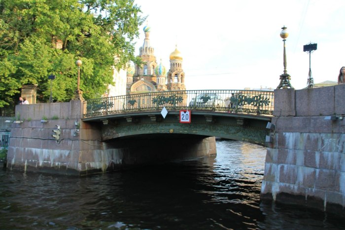 Горбатый мост канал Грибоедова
