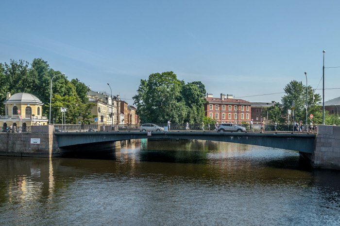 Мост Храповицкого в СПБ