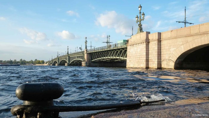 Санкт-Петербург, Троицкий мост летний сад