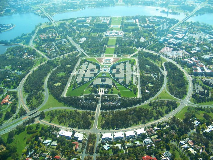 Столица города Canberra