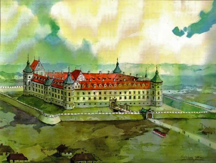Беларусь замок Ольшанский