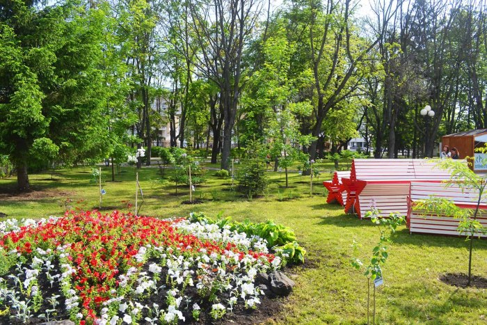План ботанического сада НИУ БЕЛГУ